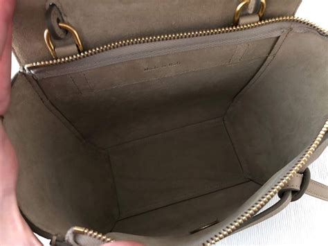 celine nano bag inside